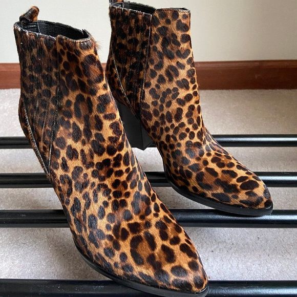 MARC FISHER Women Alva Calf Hair Boots - NEW NWOB - Picture 3 of 8